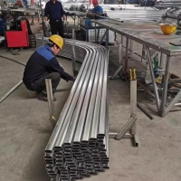 Production of Greenhouse frame film rolling rod