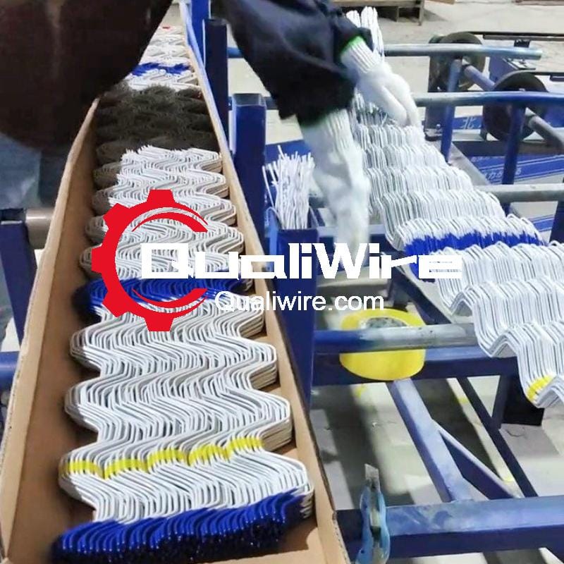 Greenhouse Zigzag Wiggle Wires,Spring Wire-lock for Greenhouse Film 4 greenhouse zigzag wire production