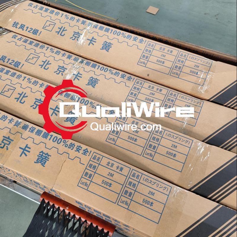 Greenhouse Zigzag Wiggle Wires,Spring Wire-lock for Greenhouse Film 3 package peking wiggle wire production5