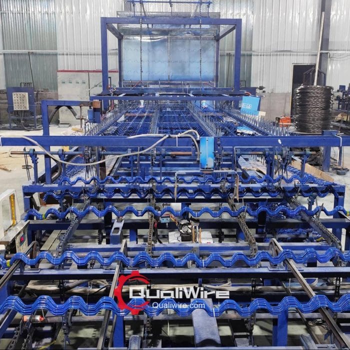 Wiggle Wire Making Equipment Greenhouse Zigzag Wire Production Line