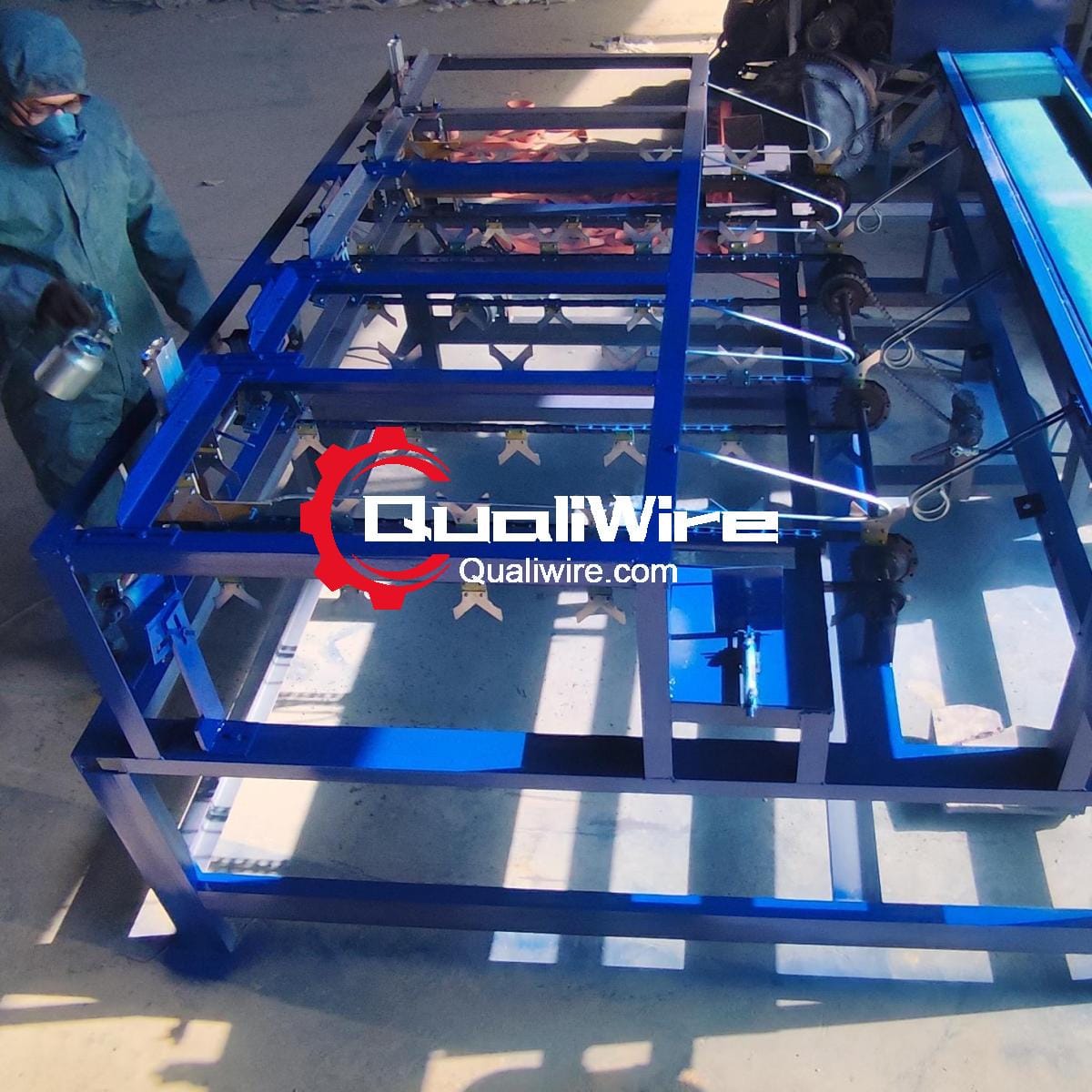 Wiggle Wire Making Equipment, Greenhouse Zigzag Wire Production Line 3 wiggle wire zigzag wire production line