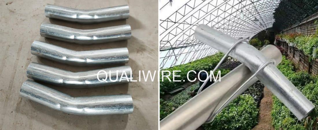 Bent Connecting Pipes for Greenhouse Skeleton Construction 5 Bent Connecting Pipes for Greenhouse Skeleton Construction