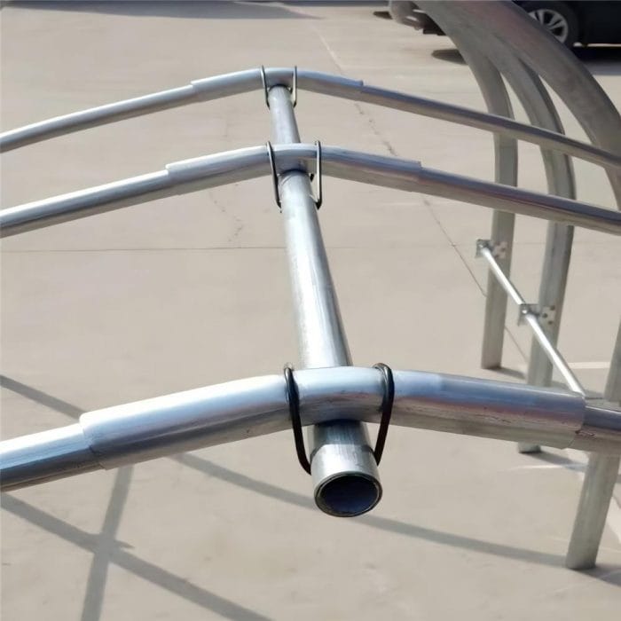 Bent Connecting Pipes for Greenhouse Skeleton Construction - Image 3