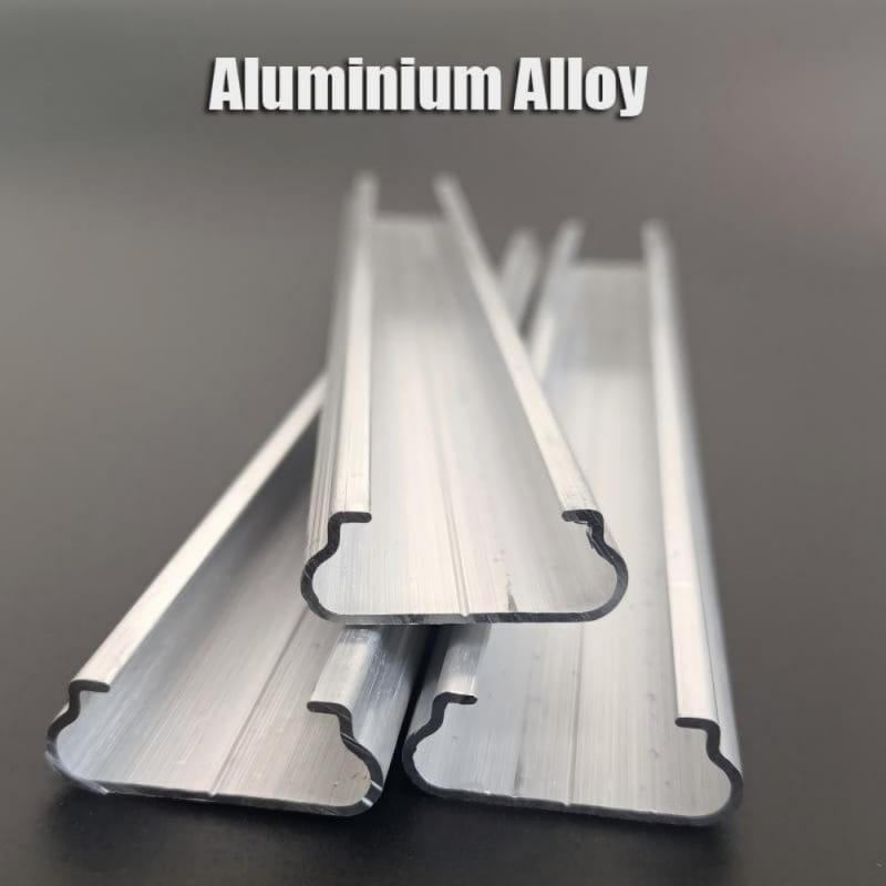 aluminum alloy Wire-lock Channel Slots For Greenhouse Spring Wiggle Wire