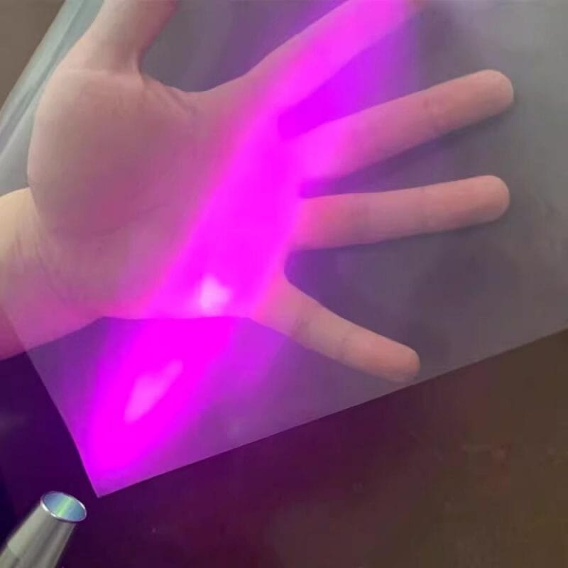 Greenhouse construction with Light-converting Plastic Sheeting For Greenhouse