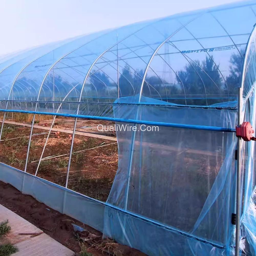 Light-converting Plastic Sheeting For Greenhouse,Anti-UV,Anti-drip,Clear,6,8,10mil Thick Film 9 Greenhouse covered with light converting PO film