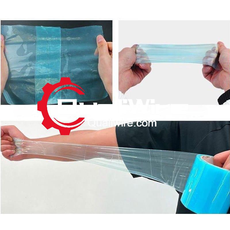 Greenhouse Plastic Film Repair Tape, High Adhesion PE Tapes,Blue Clear Color,5-30cm Width 2 Plastic Film Repair Tape