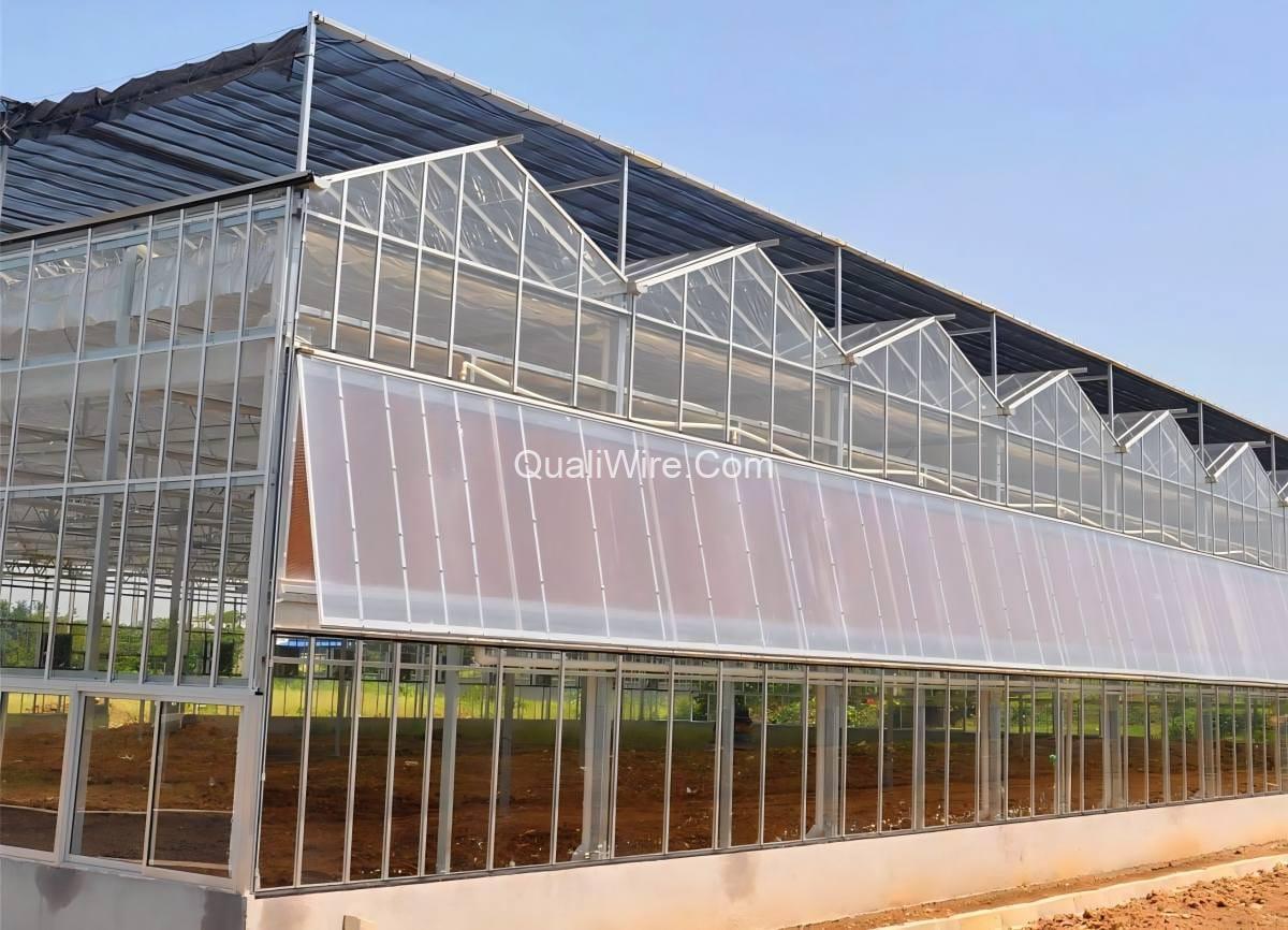 The Budget for Building a Greenhouse 6 Polycarbonate sheet greenhouse