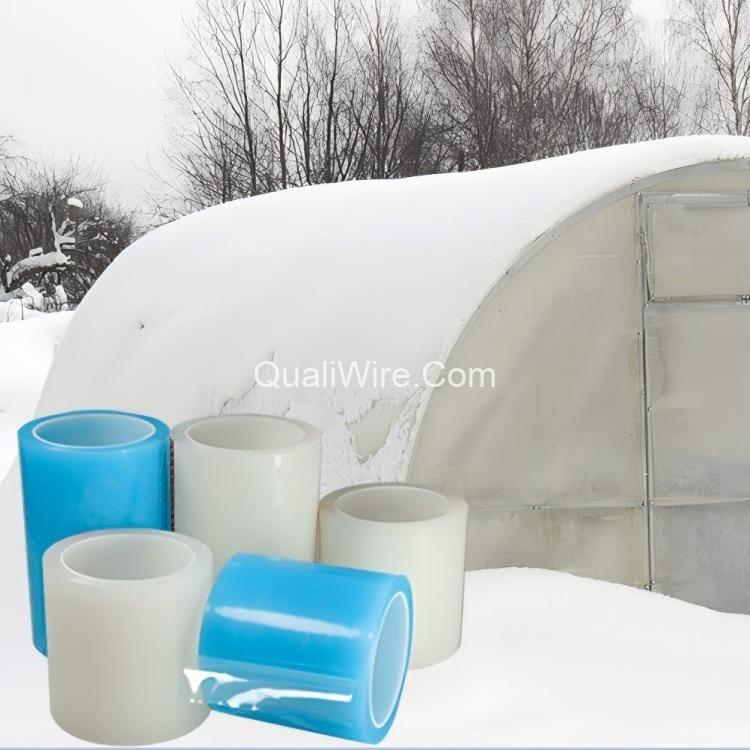 Greenhouse Plastic Film Repair Tape, High Adhesion PE Tapes,Blue Clear Color,5-30cm Width 6 Temperature-resistant and cold-resistant, withstand -45℃ to 95℃