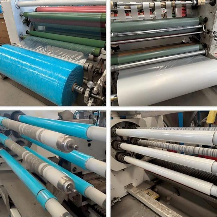 Plastic Film Repair Tape production