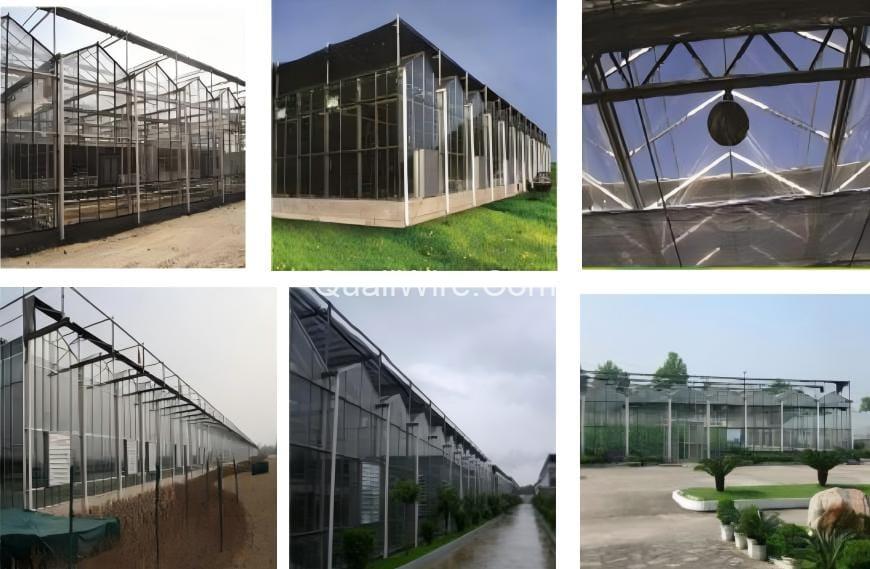 There are mainly 4 types of greenhouse 2 Types of Greenhouse: Glass Greenhouses